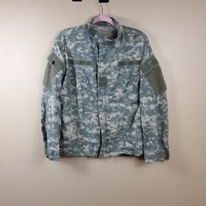 Army Ripstop Combat Uniform Coat in Digital Camo Size M X-short